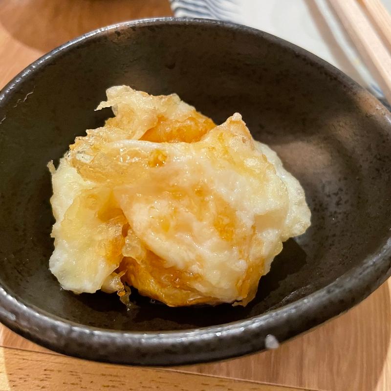 とろ〜り半熟卵天(魚河岸酒場FUKU浜金 チカマチラウンジ店)