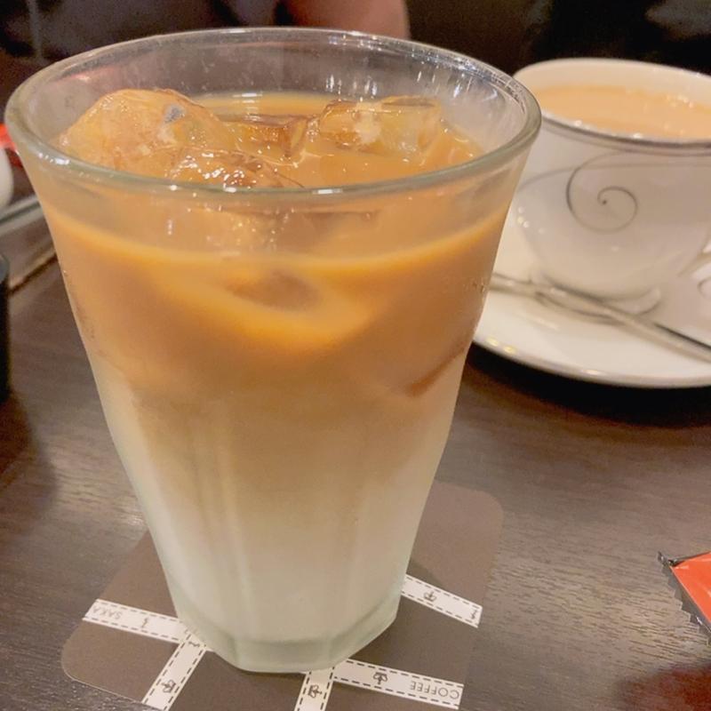 アイスカフェオレ(さかい珈琲 広島千田町店 )