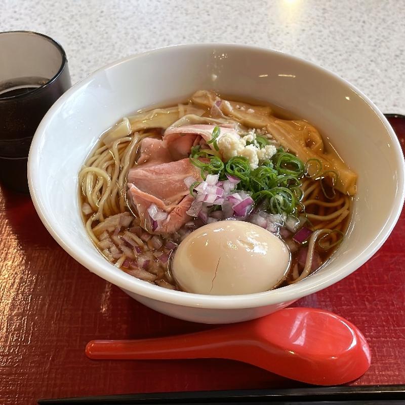 味玉金目鯛塩らぁ麺(ラーメンカーニバル奥州水沢)