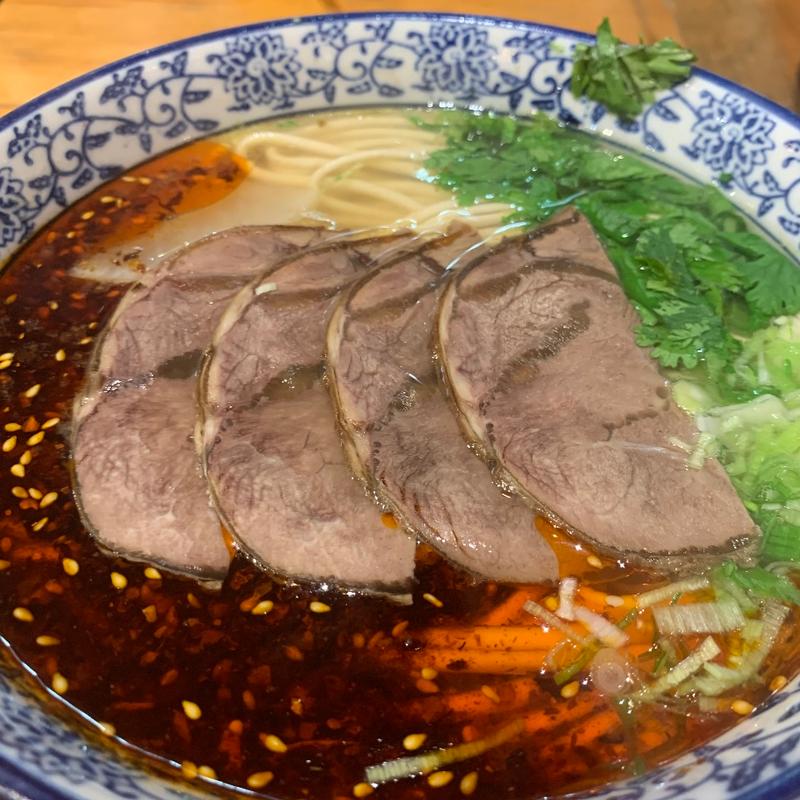 スネ肉蘭州拉麵(蘭州拉麺 一天一面センタープラザ店)