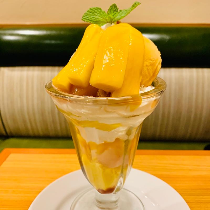 もも&マンゴーパフェ(さわやか　浜松遠鉄店)