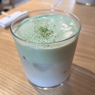 抹茶ジャスミンミルクティー(ハレカフェ (hare cafe))