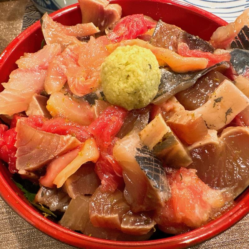 バラちらし漬け丼(鮨よし)