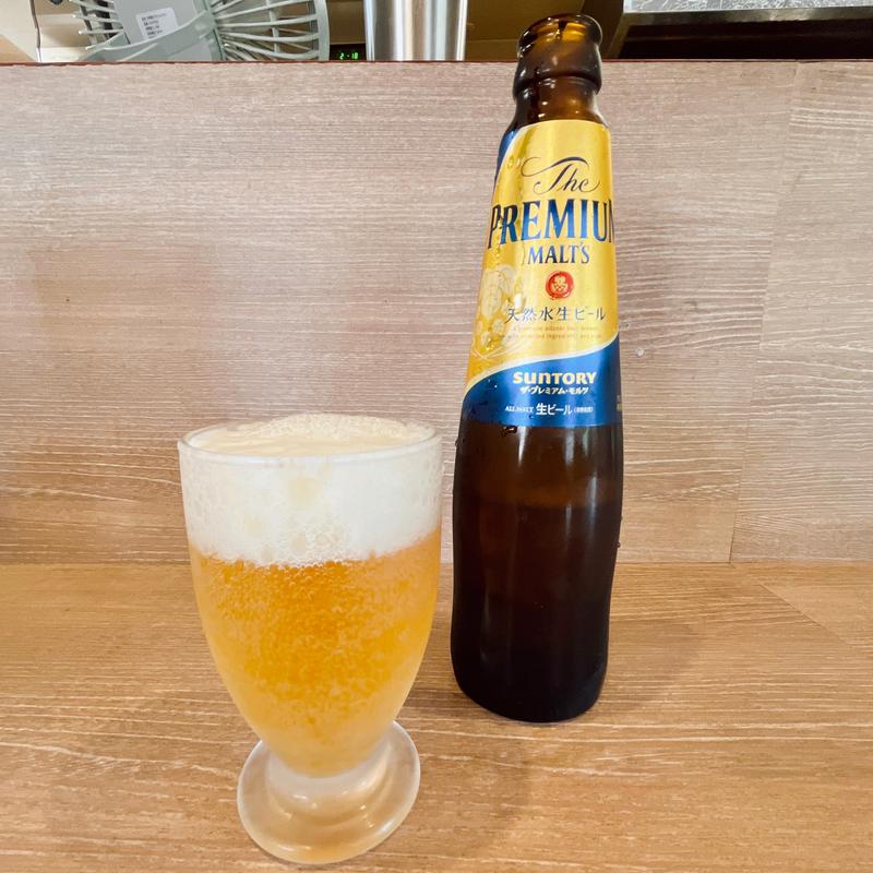 プレミアムモルツ(小瓶)(中華そば 和渦 TOKYO)
