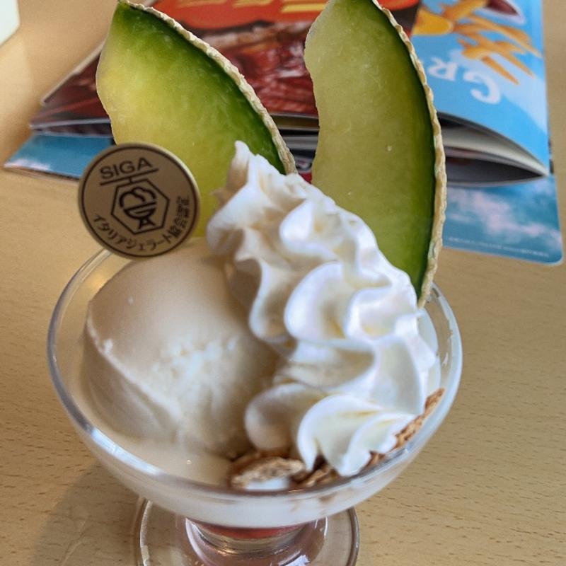メロンミニパフェ(ジョイフル 国分清水店 （Joyfull）)