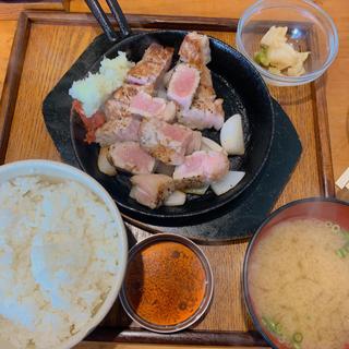 豚ステーキランチ(豚ステーキ 十一 博多駅南本店(といち))