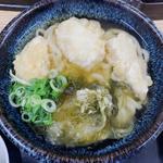 イカ天昆布うどん(桐乃家【本格手打ちうどん・そば処】)