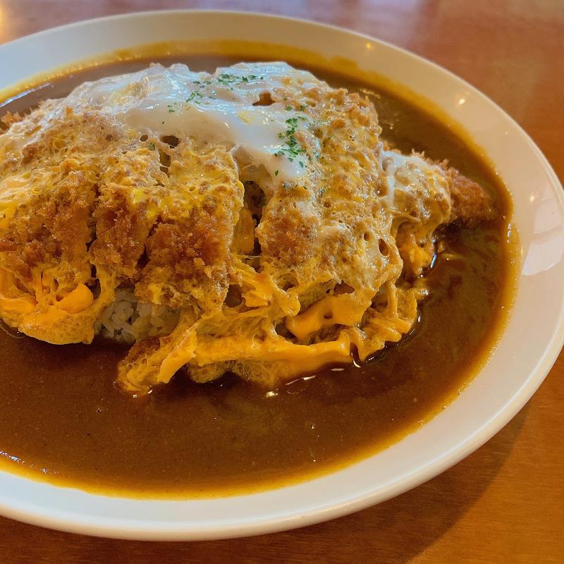 カツ丼カレー(カレーの二重丸  大野城店)