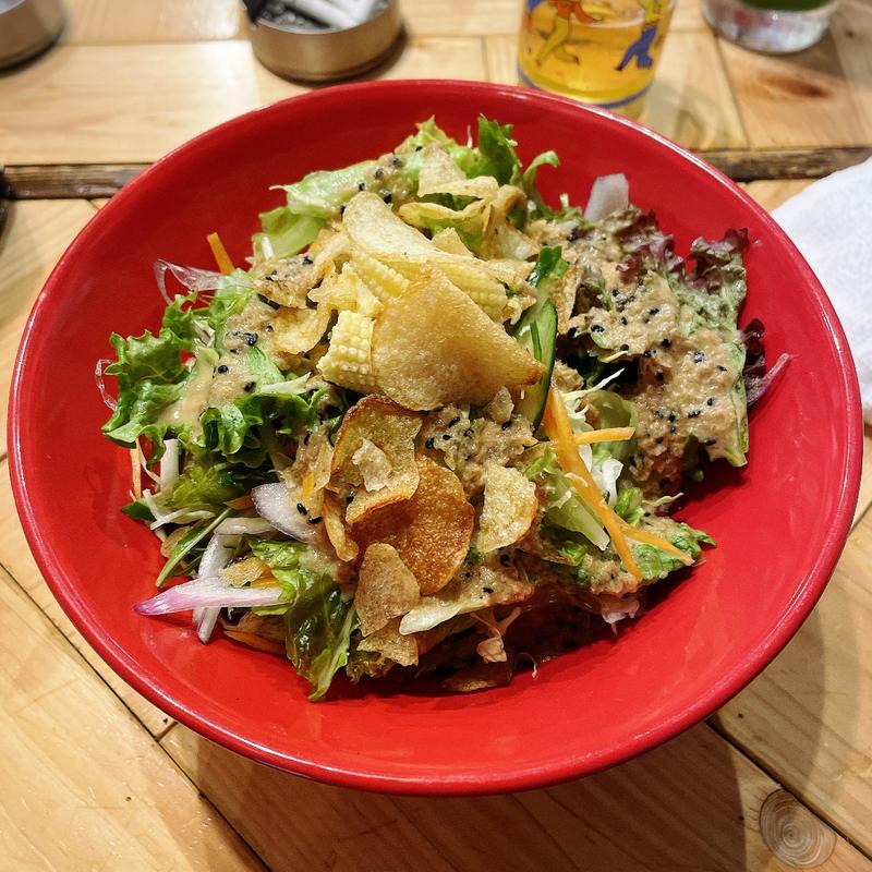 新ゴボウドレッシングサラダ（L）(大衆酒場 チャン栓チャン)