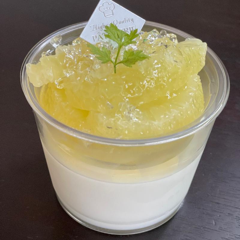 土佐文旦の生杏仁豆腐(SNOW FLOWER)