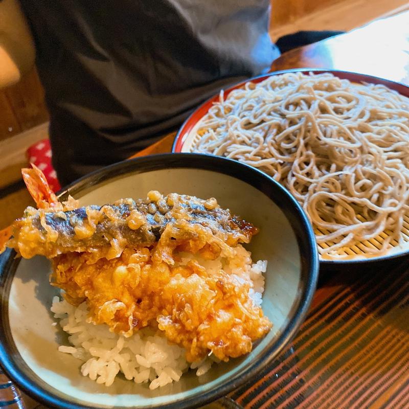もりそば ＋ ミニ天丼セット(きのや )