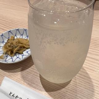 レモンサワー(とんかつ丸七 深川不動店)