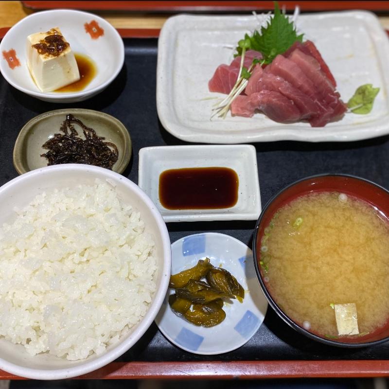 まぐろ刺身定食(鈴富 )
