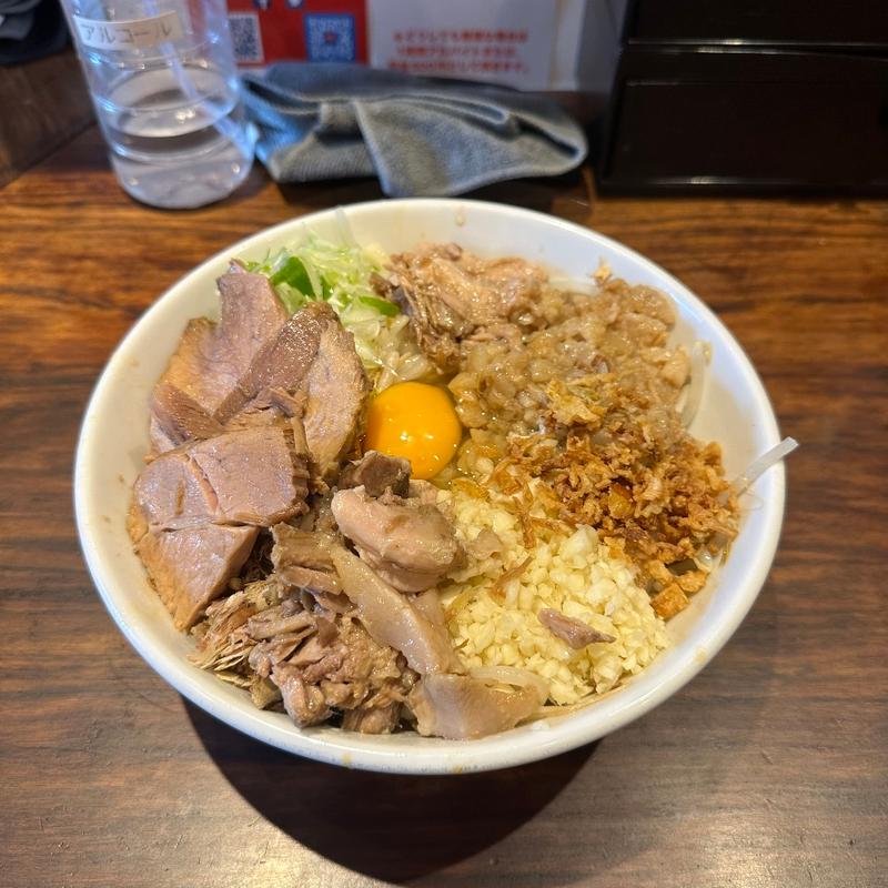 豚まぜそば(マシマシらーめん 物語はここから始まるのだ。)