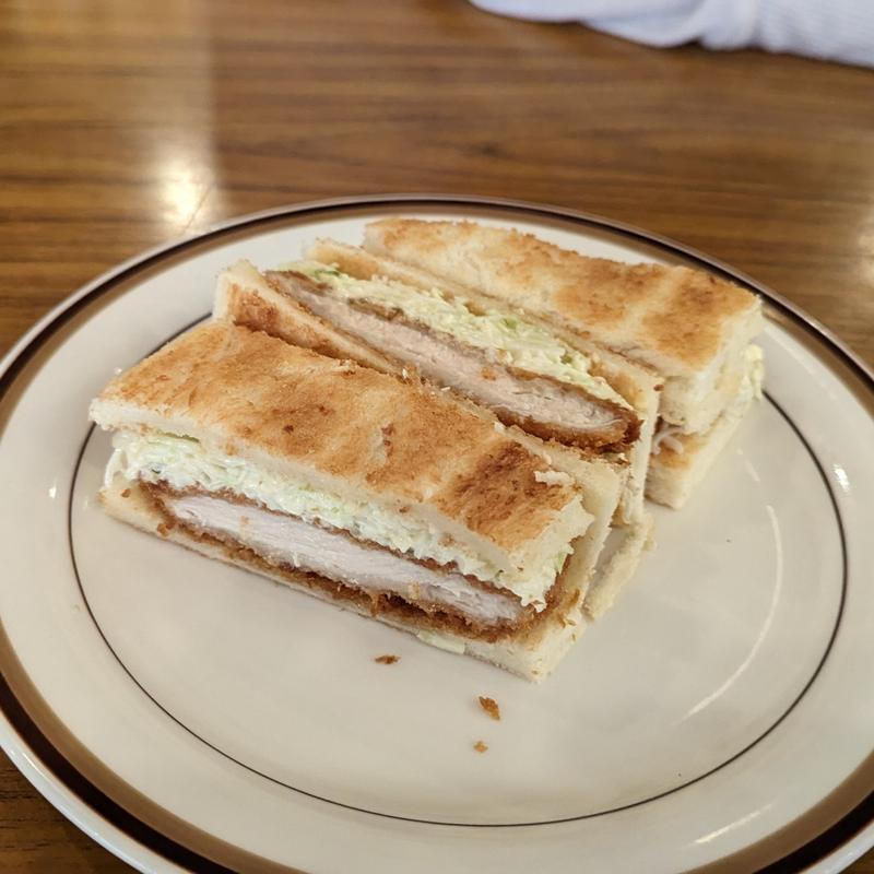 チキンカツサンド(コンパル 御器所店)