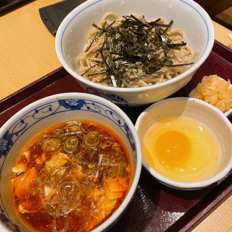 大辛 冷やし肉つけ蕎麦(吉祥庵 ららぽーと豊洲店)