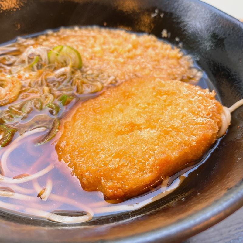 コロッケそば(ゆで太郎 豊洲店 )