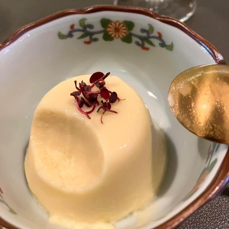 コーンのババロア(Okinawa Restaurant 季々)