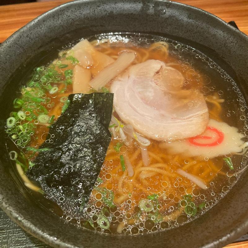 醤油ラーメン(とうふ旬菜 心音)