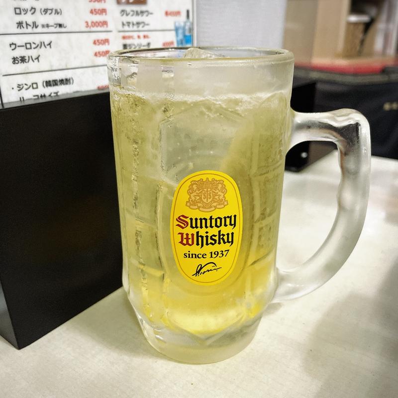 超炭酸角ハイボール(焼肉 龍園)