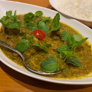 ラムミントカレー(タンドールバル カマル2号)