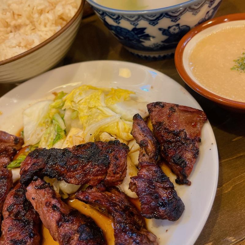 牛ハラミ定食(利助 浜松町店)