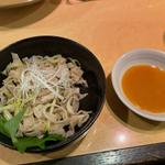 白センマイ刺(溶岩炭火焼肉 炎や)