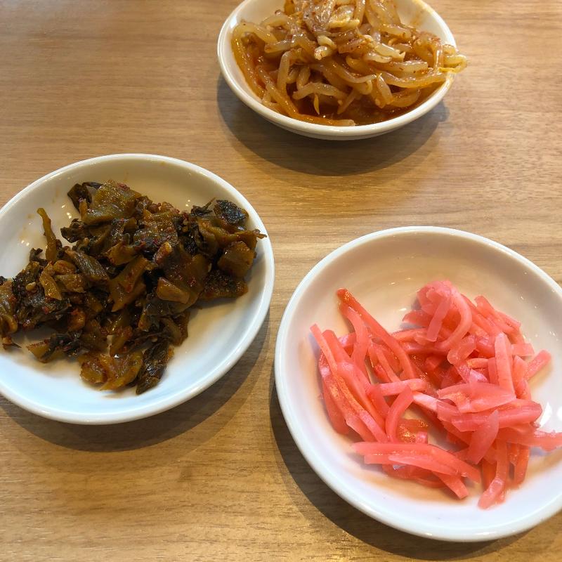 高菜　辛もやし　生姜(一風堂 佐野高萩店)
