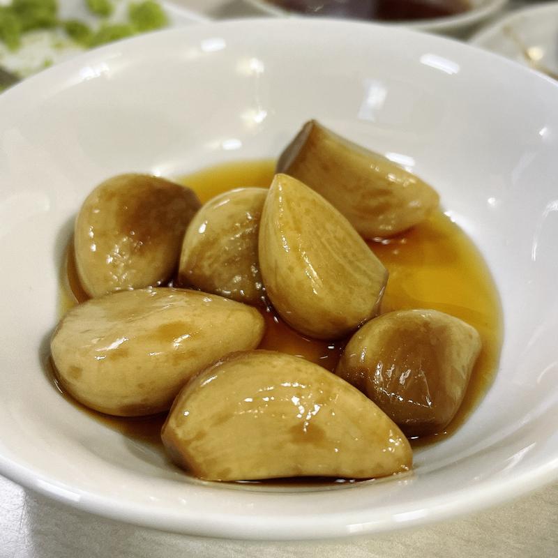 にんにく醤油漬け(焼肉 龍園)