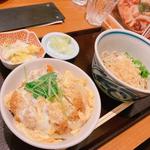 カツ丼とかけそば