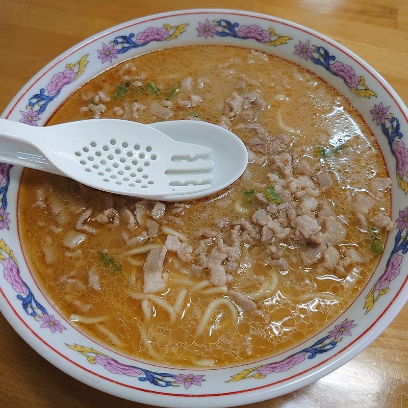 肉みそラーメン＋大盛り(ラーメン大功)