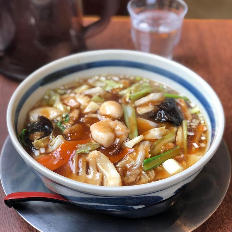 五目うま煮麺(麺食房 わたなべ 新潟萩川店)