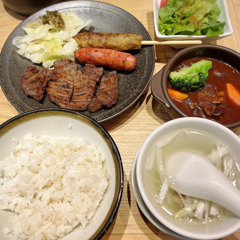 スペシャル厚焼セット(味の牛たん 喜助 JR仙台駅店 （きすけ）)