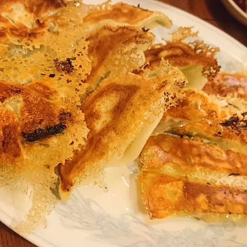 焼き餃子(一味玲玲 新橋本店)