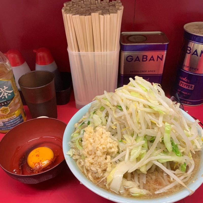 小ラーメン　ヤサイニンニク(ラーメン二郎 中山駅前店 )