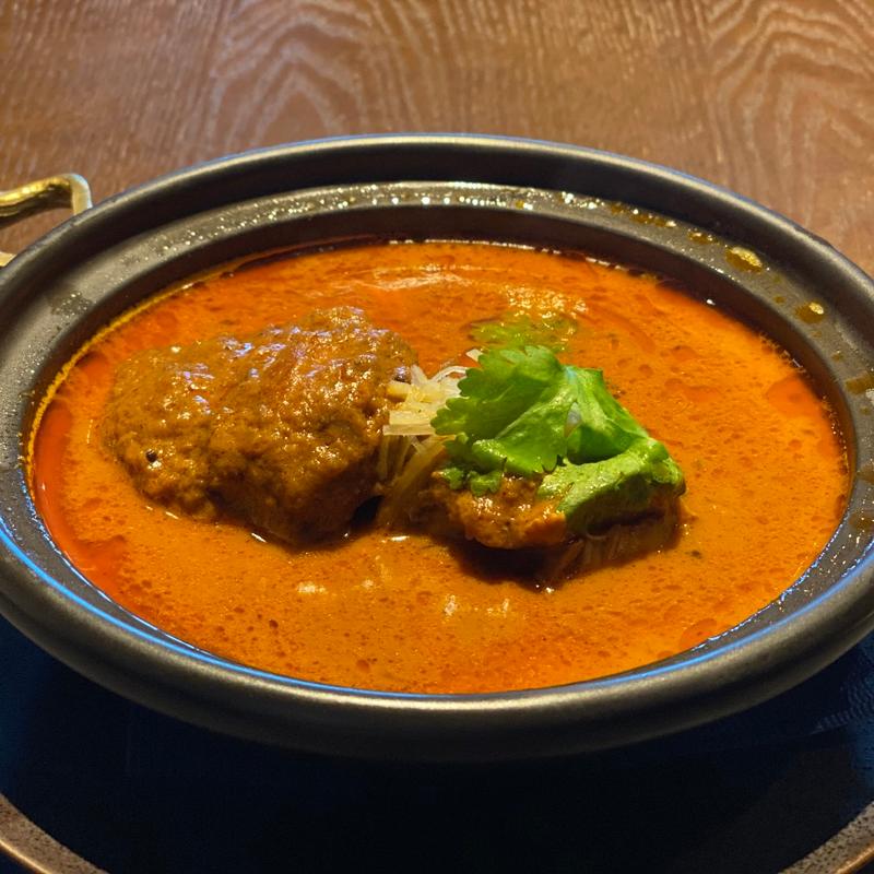 ゾロアスターカレー クミンライス添え(CARVAAN TOKYO)