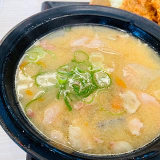 豚汁セット(ヒレカツ)(かつや 埼玉加須店)