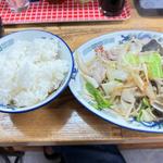 肉野菜炒め定食(藤)