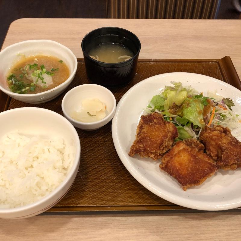 おろしから揚げ定食（3個）(ガスト 足立西伊興店)