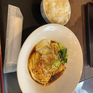 ザージャン麺(温泉卵)(ザージャン麺 山椒屋)