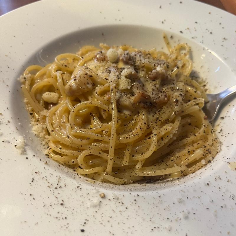 カルボナーラ(イタリア食堂タク)