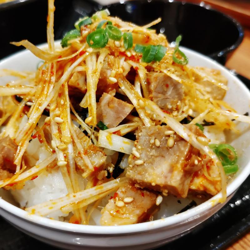 チャーシュー丼(油そば 東京油組総本店 アリオ亀有組)