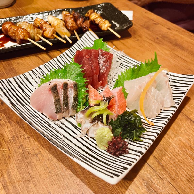 お刺身5点盛り(居酒屋ビック 小江戸店)