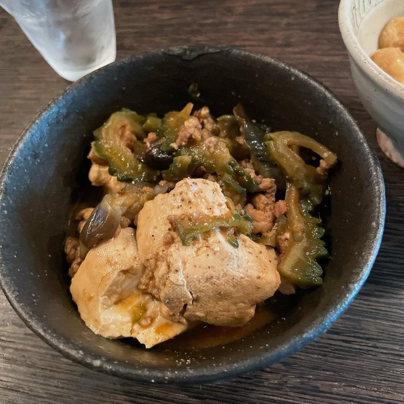 夏野菜の麻婆豆腐(ニコノスタンド)