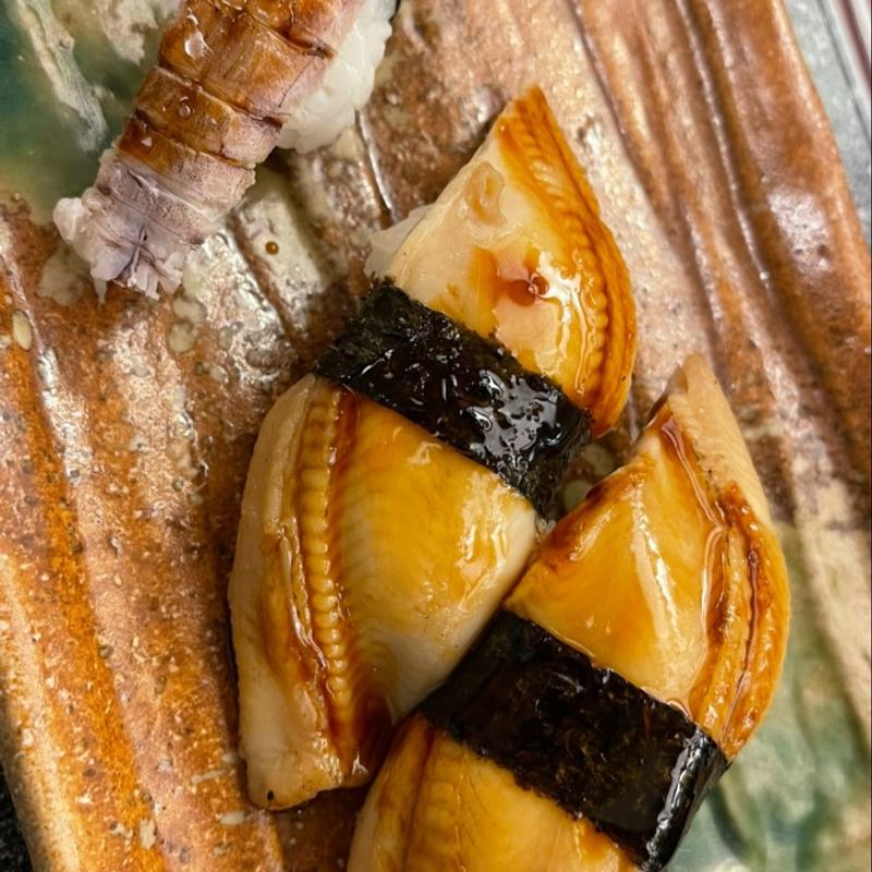 シャコ＋蒸しアナゴ(双葉寿司 三宮店 （ふたばずし）)