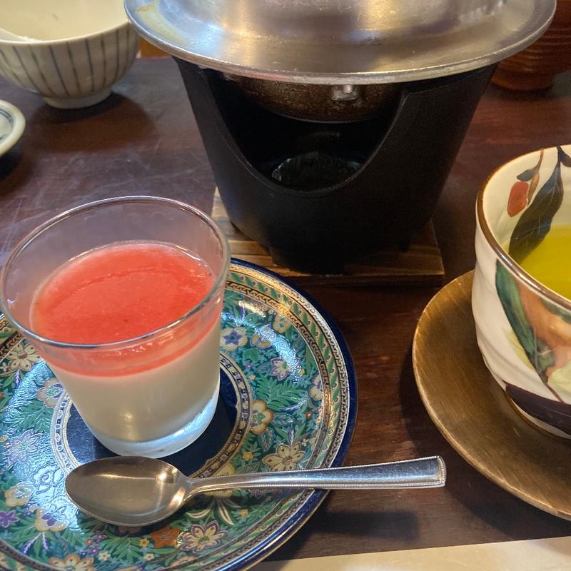 杏仁豆腐(割烹 ふじむら )