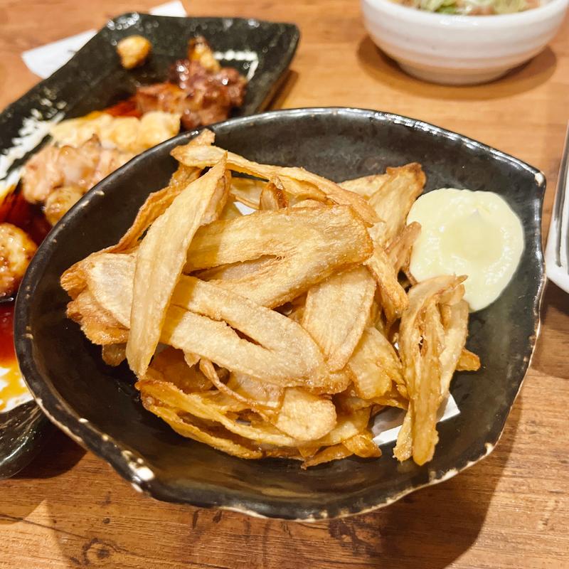 ごぼうの唐揚げ(居酒屋ビック 小江戸店)