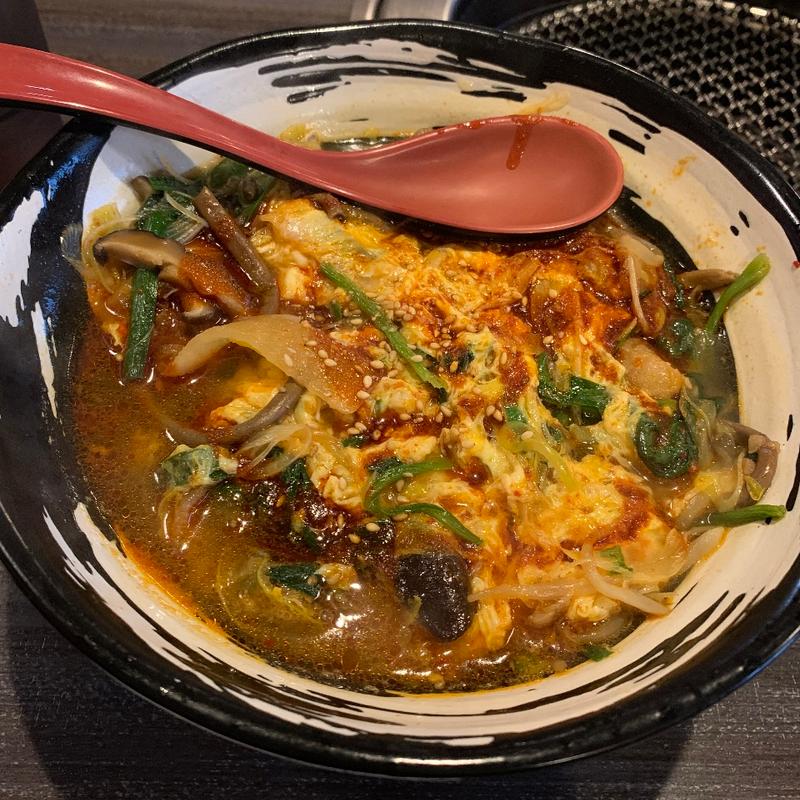 牛カルビラーメン(ベコちゃん 潟上店 )