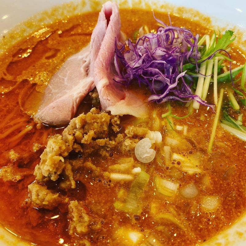 完熟トマトの担々麺(麺屋 一翔)