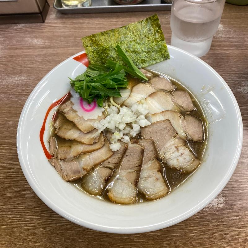 チャーシュー煮干しそば(航海屋 新宿店 （こうかいや）)